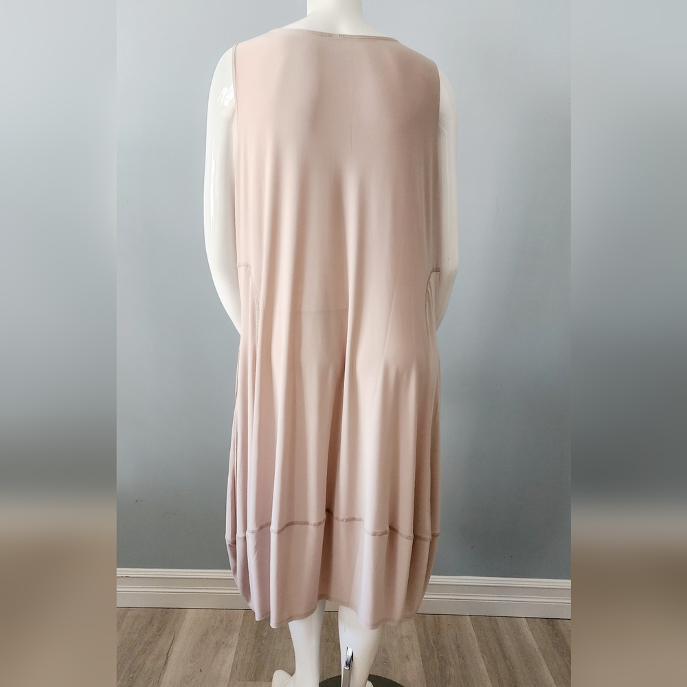 [3X] Marla Wynne Tan Tank Dress - Picture 3 of 13
